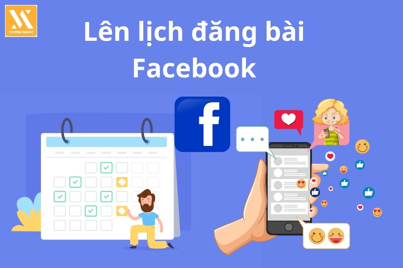 lên lịch đăng bài Facebook