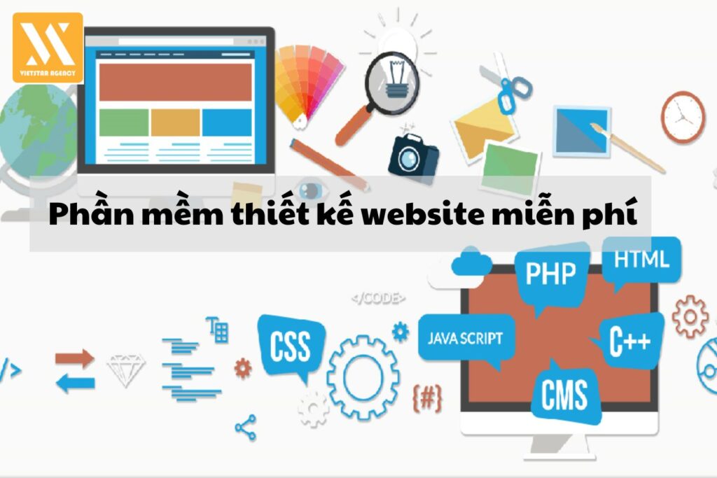 Phần mềm thiết kế website miễn phí