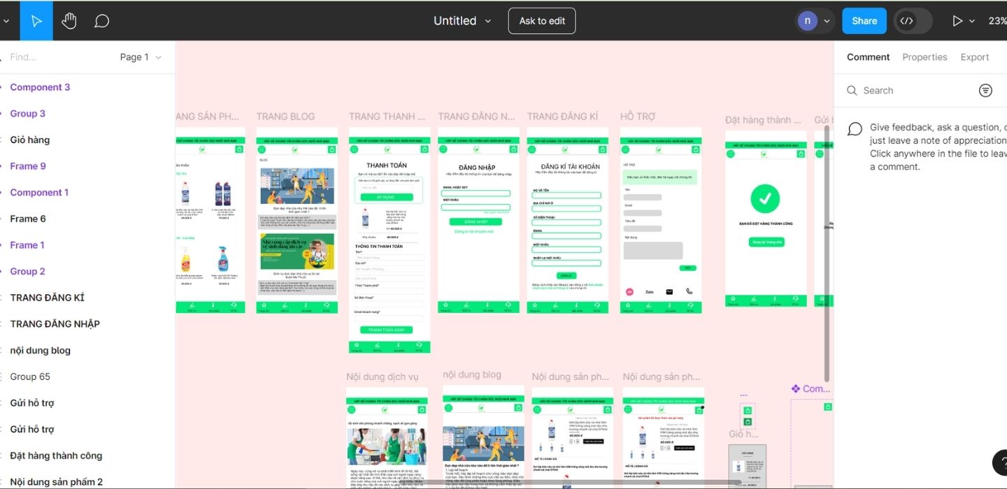 mẫu website đẹp
