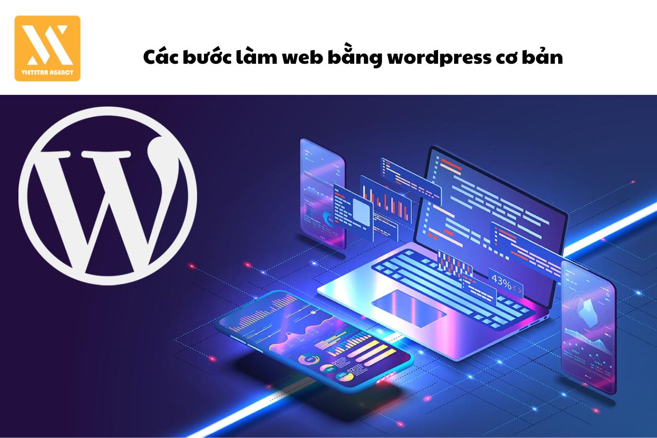 làm web bằng WordPress